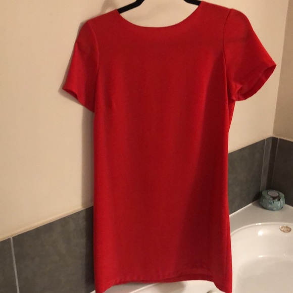 Lulus red shift dress - Picture 4 of 5